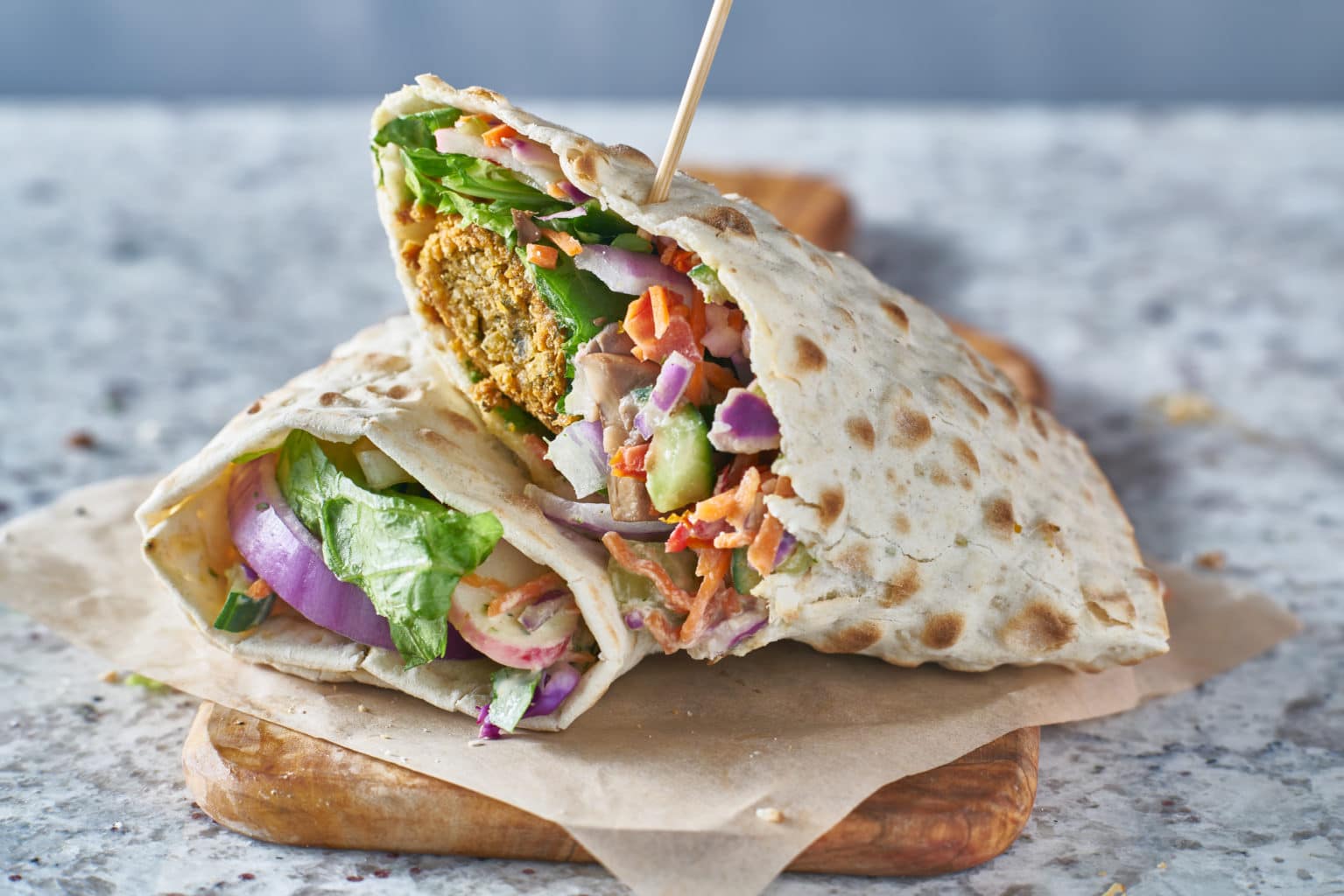 vegansk mat falafel
